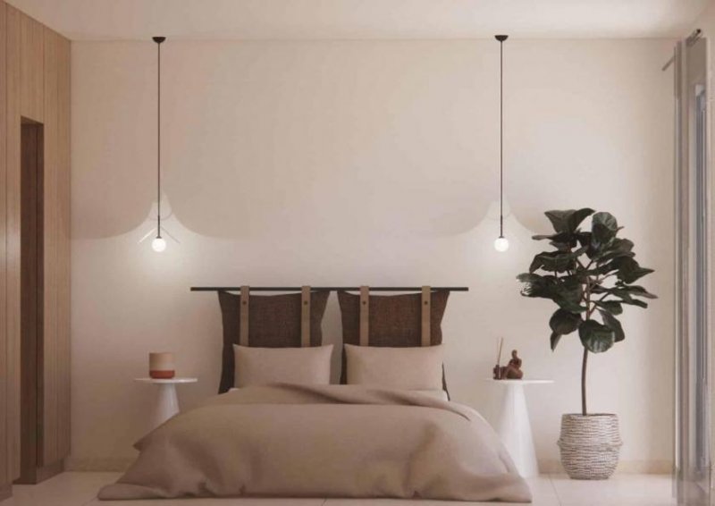 Kalyves Kreta, Kalyves: 150 Meter zum Meer - Luxusvilla mit Meerblick und privatem Pool in kleinem Komplex zu verkaufen Wohnung kaufen